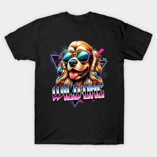 Wild One Cocker Spaniel Dog T-Shirt